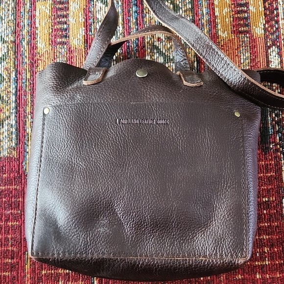 New!  Portland Leather Mini Crossbody - Picture 1 of 3